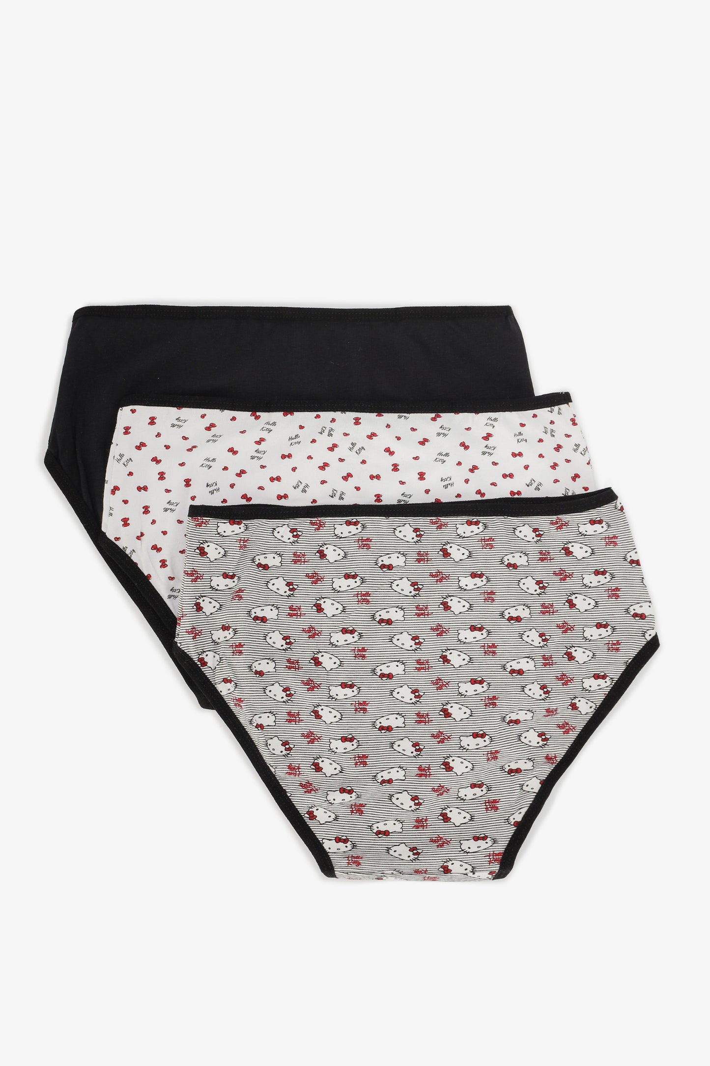 Pack of 3 Colored Brief Panties