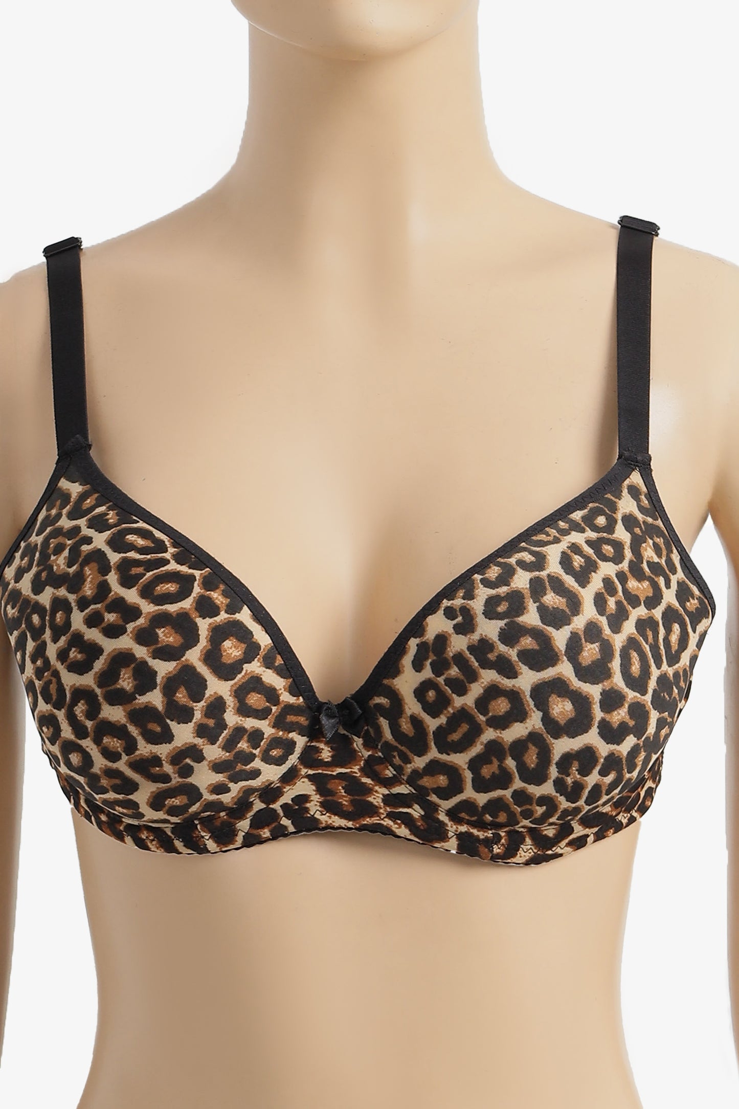 Leopard Padded Bra