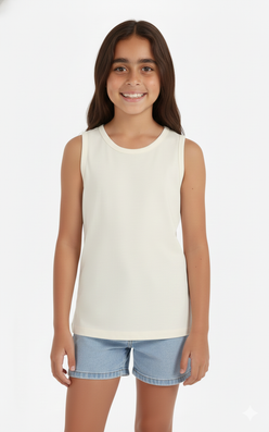 تانك توب جيرلي بدون أكمام