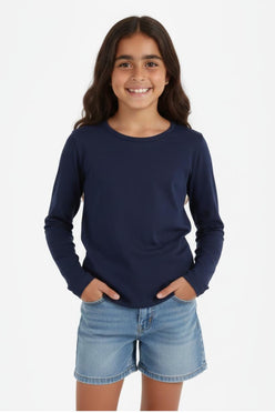 توب جيرلي بأكمام طويلة