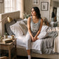 Printed Scoop-Neck Pyjama Set