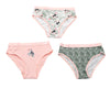 Pack of 3 Colored Brief Panties