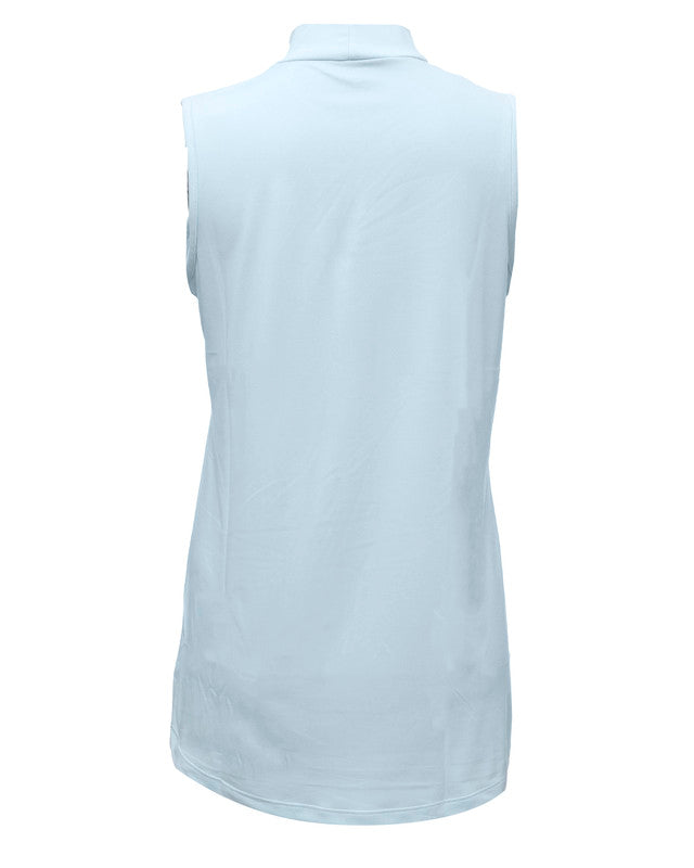 توب بياقة عالية بدون أكمام