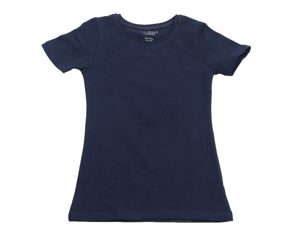 توب جيرلي بياقة دائرية