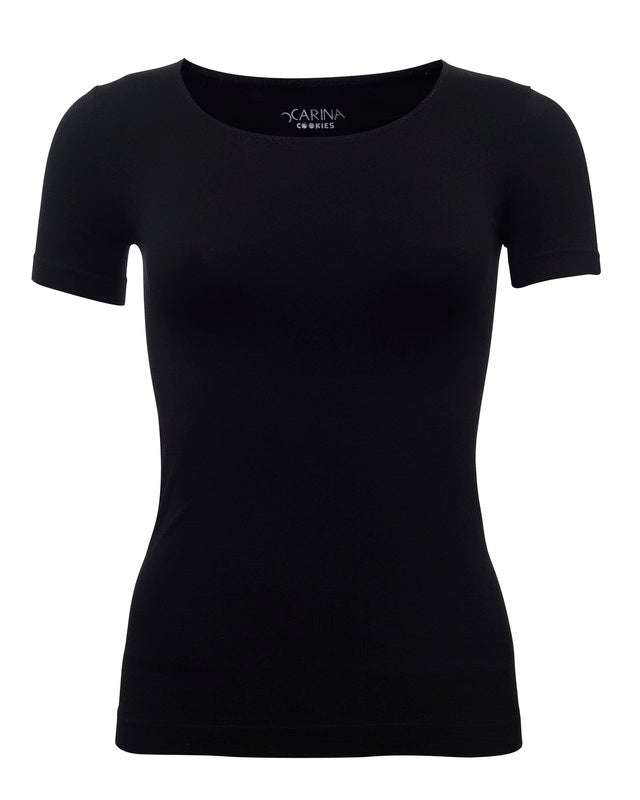 توب أساسي بأكمام قصيرة