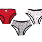 Pack of 3 Girly Brief Panties