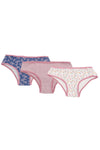 Pack of 3 Colored Bikini Panties