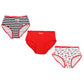 Pack of 3 Colored Brief Panties