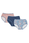 Pack of 3 Colored Brief Panties
