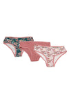 Pack of 3 Colored Bikini Panties