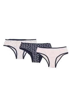 Pack of 3 Colored Bikini Panties