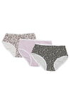 Pack of 3 Colored Brief Panties