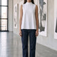 High Neck Sleeveless Top