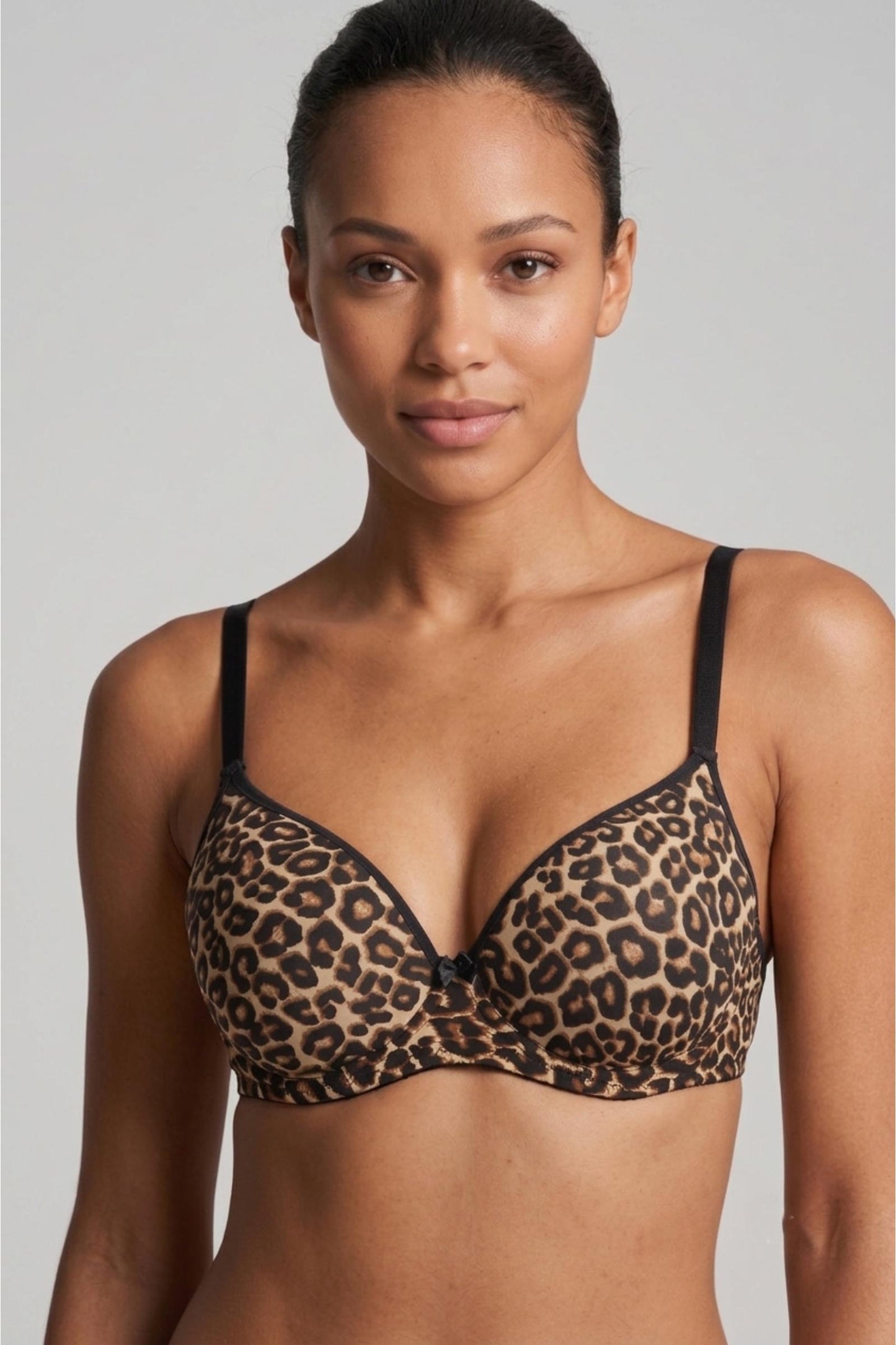 Leopard Padded Bra