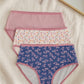 Pack of 3 Colored Brief Panty