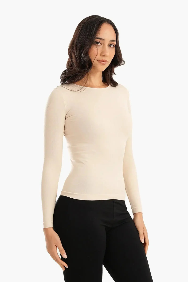 توب برقبة دائرية