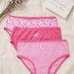 Pack of 3 Girly Brief Panties