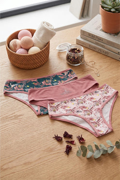 Pack of 3 Colored Bikini Panties
