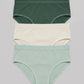Pack of 3 Colored Brief Panties