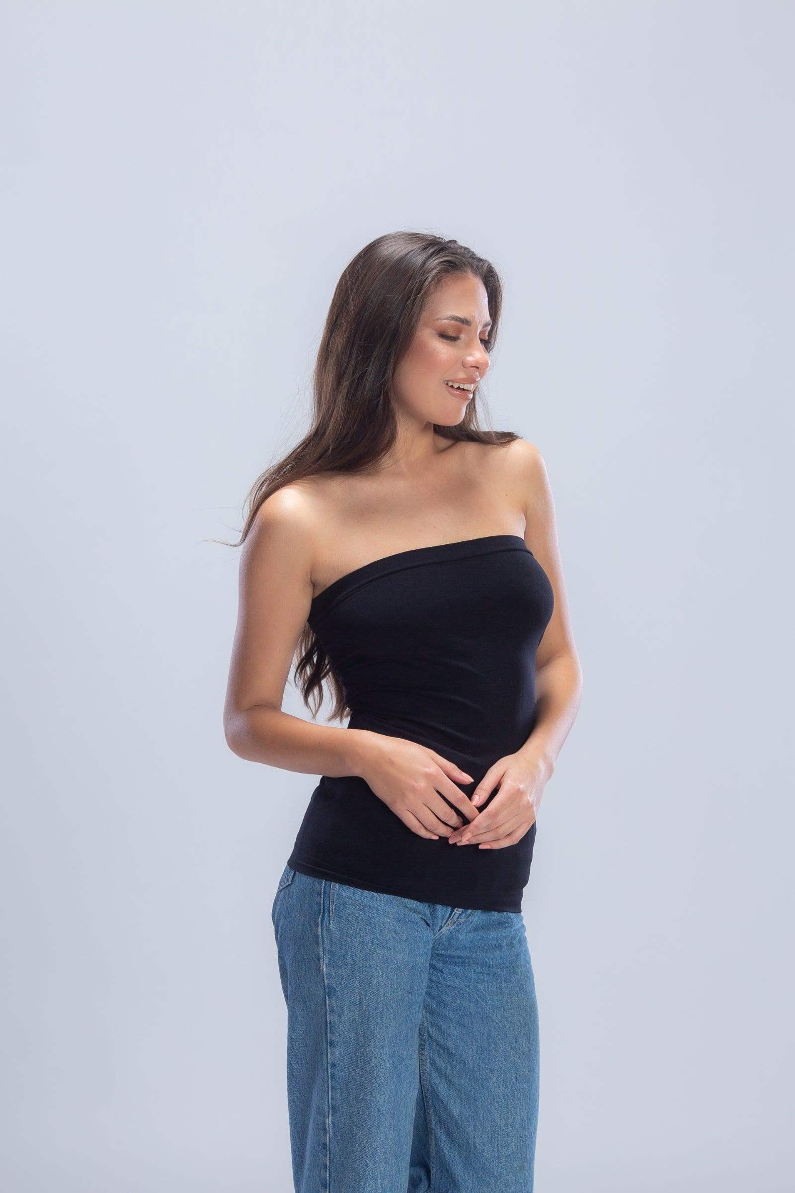 Long Strapless Top